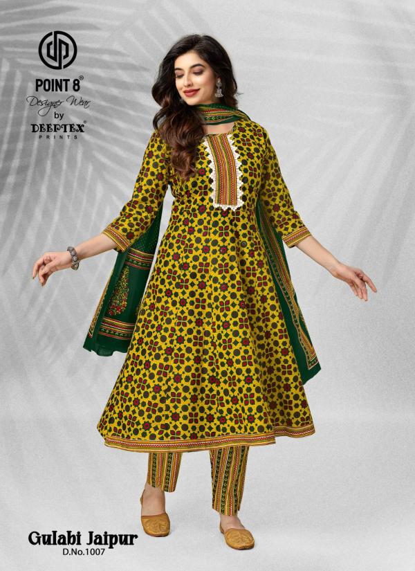 Deeptex Gulabi Jaipur Vol-1 – Anarkali Kurti With Pant & Dupatta